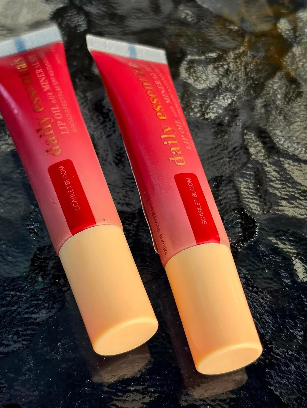 2 Bath & Body Works Scarlet Bloom Lip Oil Gloss
